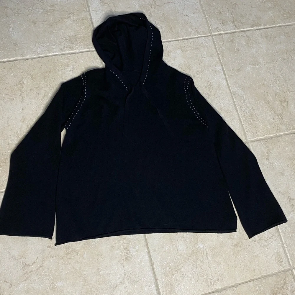 Women’s cashmere hoodie - Picture 3 of 6